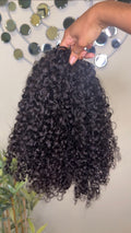 Burmese Curly Human Hair Crochet